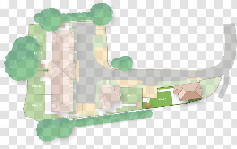 Charing House Site Plan Transparent PNG