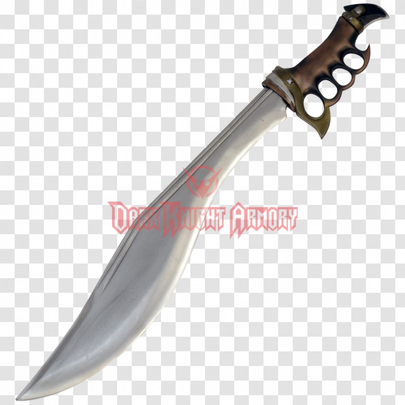 Bowie Knife Hunting & Survival Knives Machete Dagger - Melee Weapon Transparent PNG