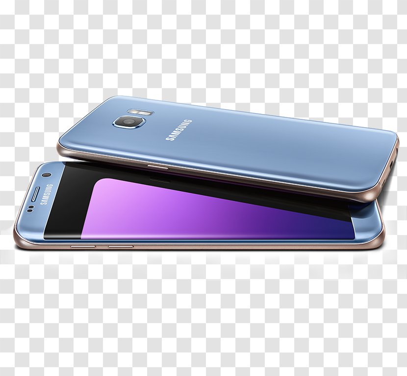 Samsung GALAXY S7 Edge Galaxy Note 7 Smartphone Group - Blue Coral Transparent PNG