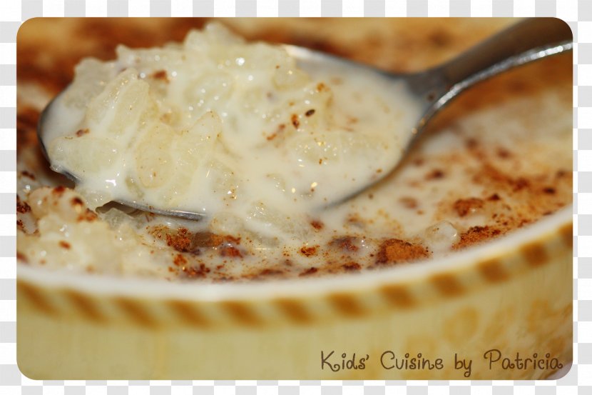 Pudding Frozen Dessert Recipe Dish - Arroz Con Leche Transparent PNG