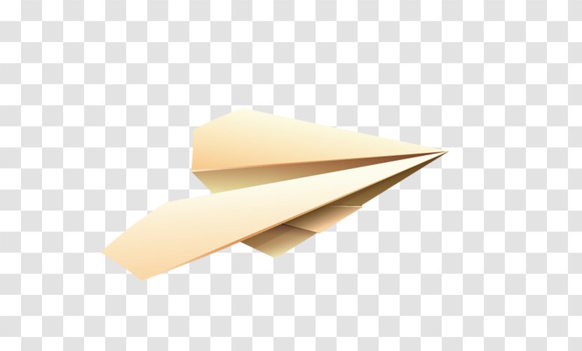 Angle - Triangle - Paper Airplane Model Material Transparent PNG