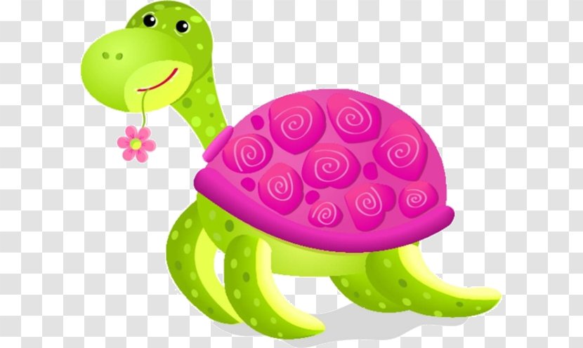 Turtle Photography Illustration - Stock - Cartoon Flowers Transparent PNG