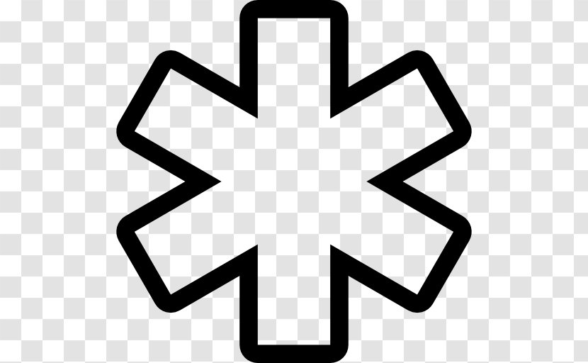 Star Of Life Emergency Medical Technician Services Royalty-free Clip Art - Symmetry - Hospital Pharmacist Transparent PNG