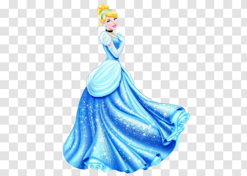 Cinderella Rapunzel Belle Ariel Princess Aurora - Wall - Cenderella Transparent PNG