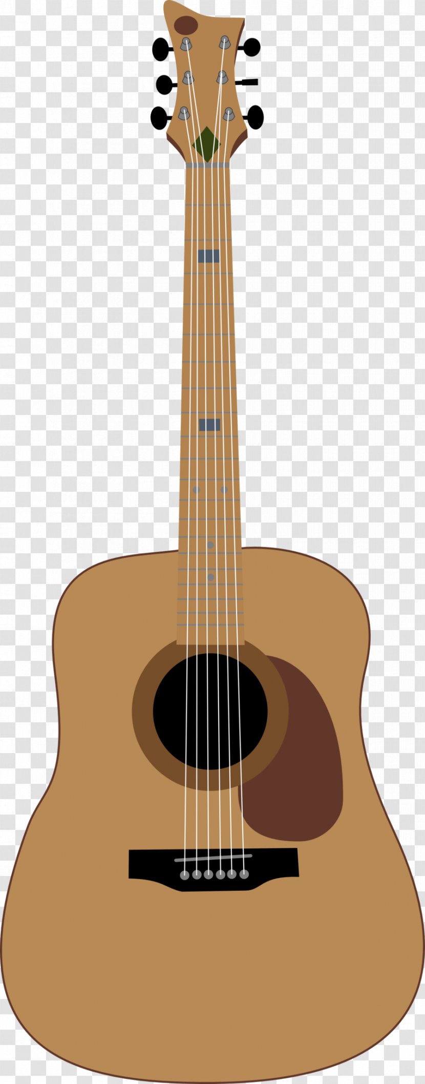 Acoustic Guitar Takamine Guitars Musical Instruments Cutaway - Silhouette Transparent PNG