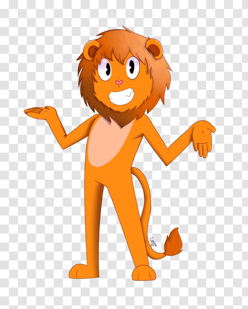 Lion Big Cat Clip Art - Fiction Transparent PNG