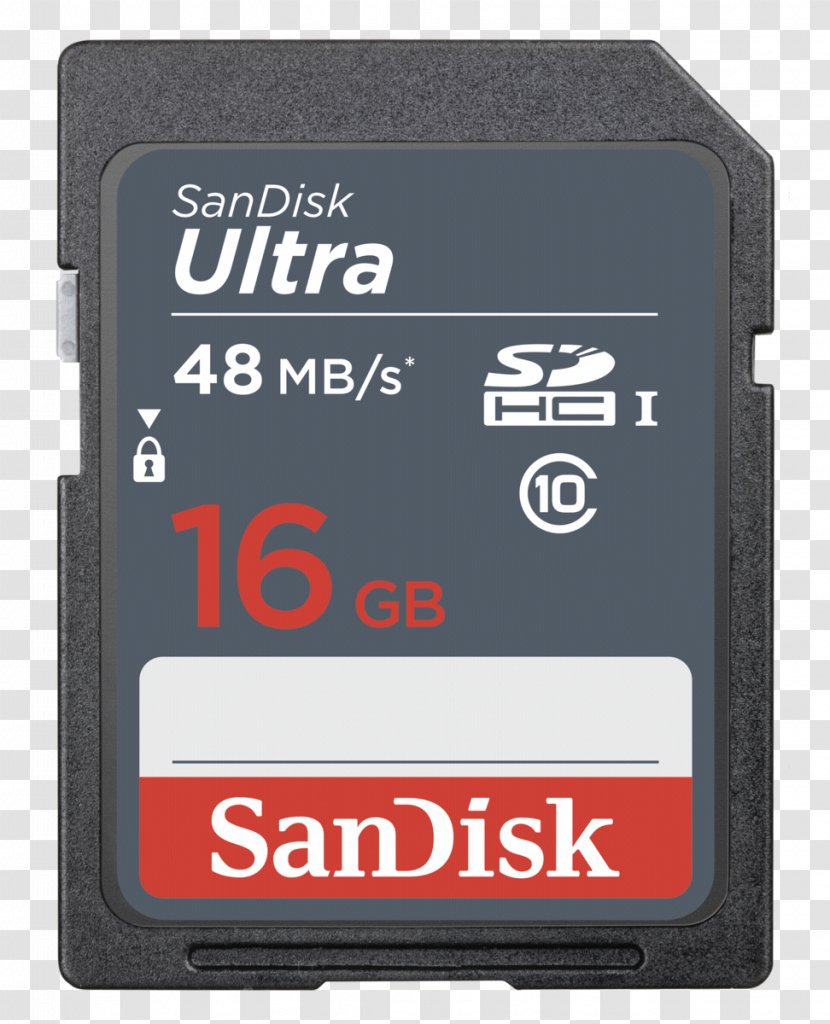 Flash Memory Cards Secure Digital SDHC SanDisk Transparent PNG