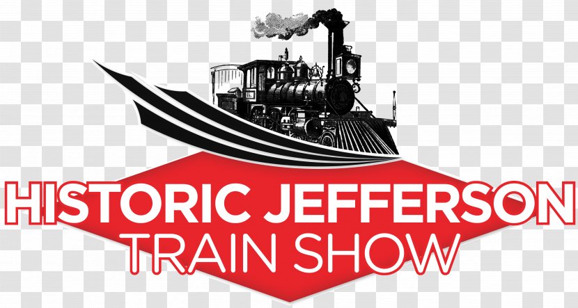 Historic Jefferson Railway Rail Transport Train Steam Locomotive Transparent PNG