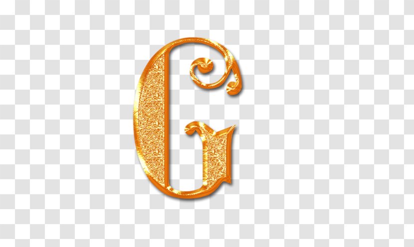 Gold Body Jewellery Letter - Brand Transparent PNG