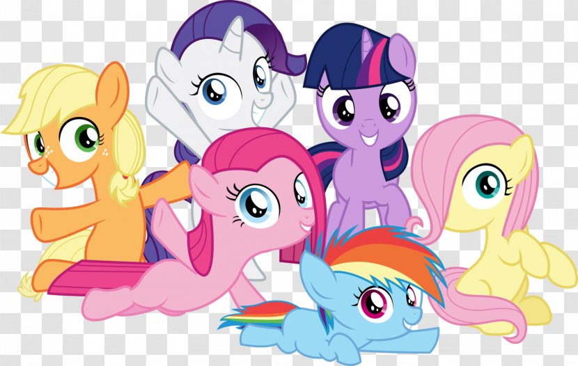 Pony Rainbow Dash Applejack Twilight Sparkle Pinkie Pie - Frame - Horse Transparent PNG