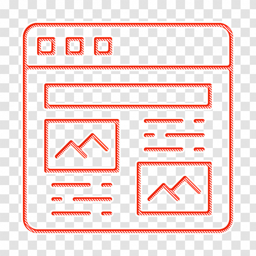 Content Icon Article Icon User Interface Vol 3 Icon Transparent PNG