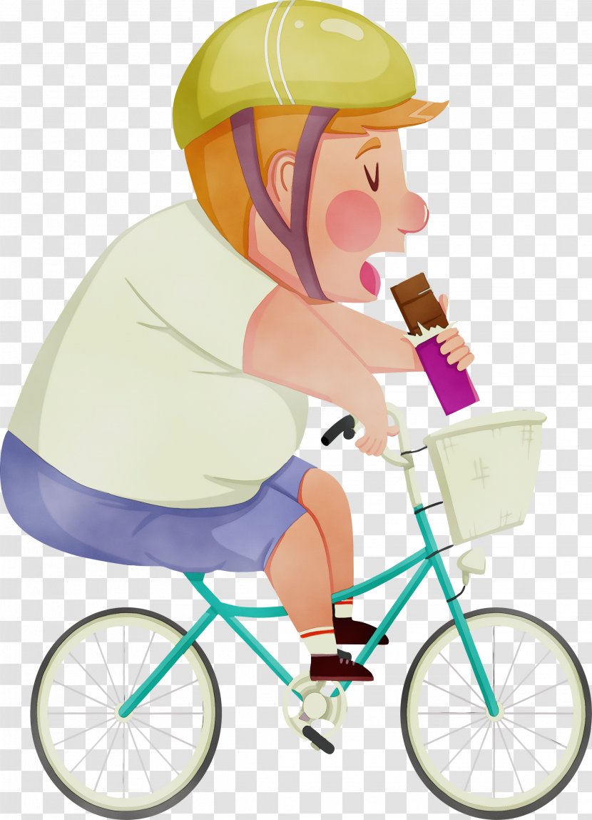 Bicycle Cycling Cartoon Drawing Silhouette - Frame Sports Equipment Transparent PNG
