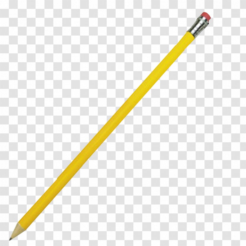 Pencil Yellow - Blue Transparent PNG