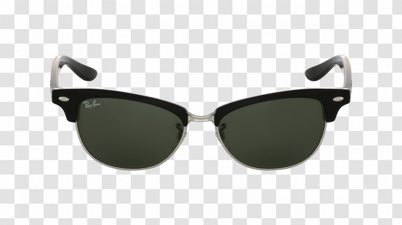 Sunglasses Ray-Ban Clubmaster Aluminium Classic - Rayban Transparent PNG
