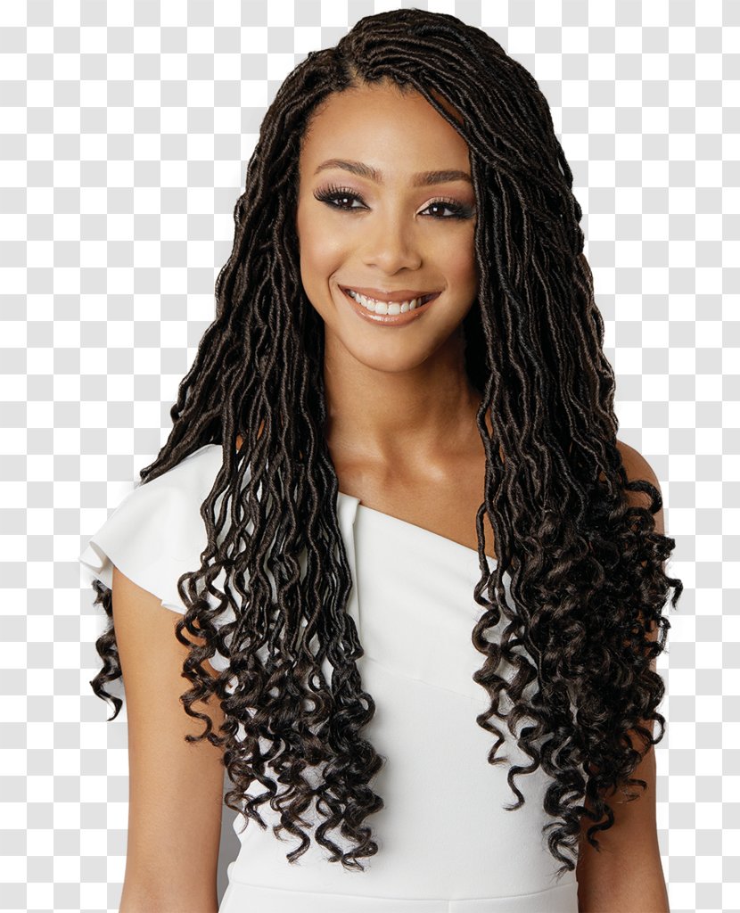 Crochet Braids Synthetic Dreads Artificial Hair Integrations Wig Transparent PNG
