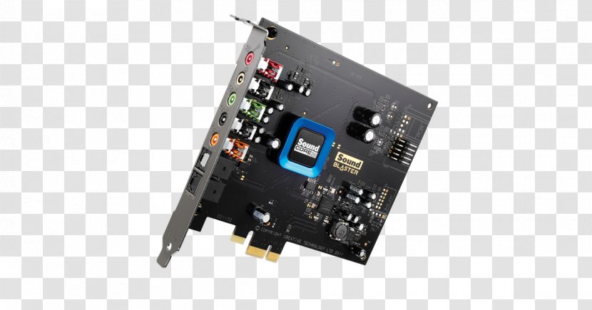 Sound Blaster Audigy Cards & Audio Adapters Creative Labs PCI Express Recon3D PCIe Card - Technology - Panels Transparent PNG