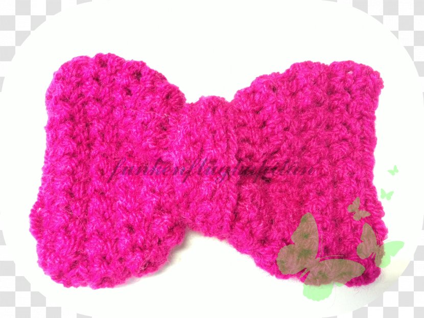 Crochet Wool Pink M Shoe RTV - Thread - Schleife Transparent PNG