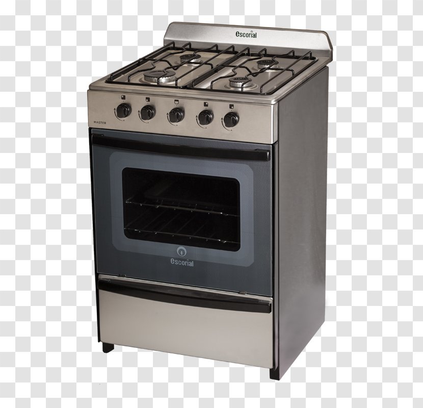 Gas Stove Cooking Ranges Escorial Master Stainless Steel Kitchen - Material Transparent PNG