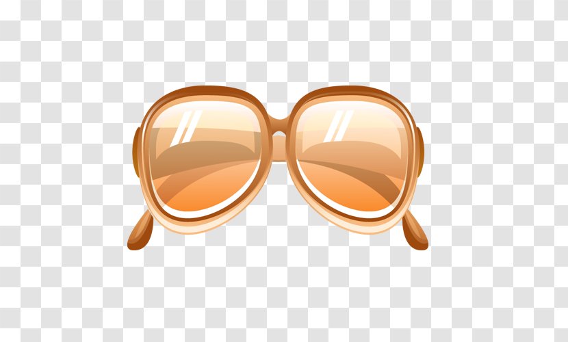 Computer File - Caramel Color - Sunglasses Transparent PNG