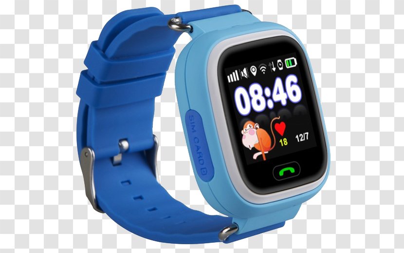 Smartwatch GPS Navigation Systems Child Watch - Wifi Positioning System Transparent PNG