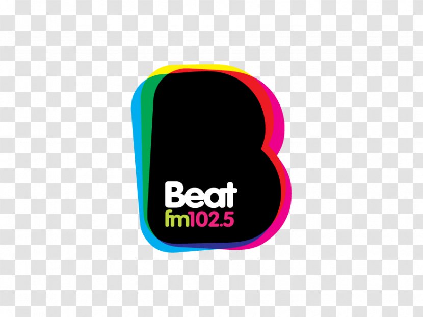 Beat FM 102.5 Broadcasting Logo Radio - Flower - Minimal Design Transparent PNG