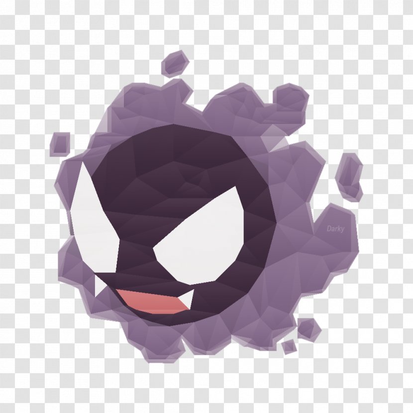 Gastly Haunter Pokémon GO Pokédex Transparent PNG