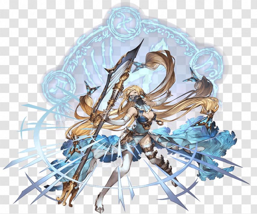 Granblue Fantasy Character Design Art - Watercolor Transparent PNG