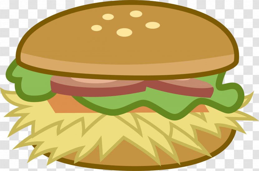 Hamburger Pony Junk Food Clip Art - Cartoon - Transparent Burger Transparent PNG