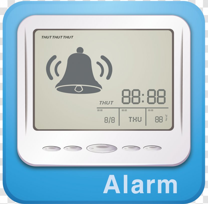 Alarm Clock Logo Icon - Play - Mobile Transparent PNG