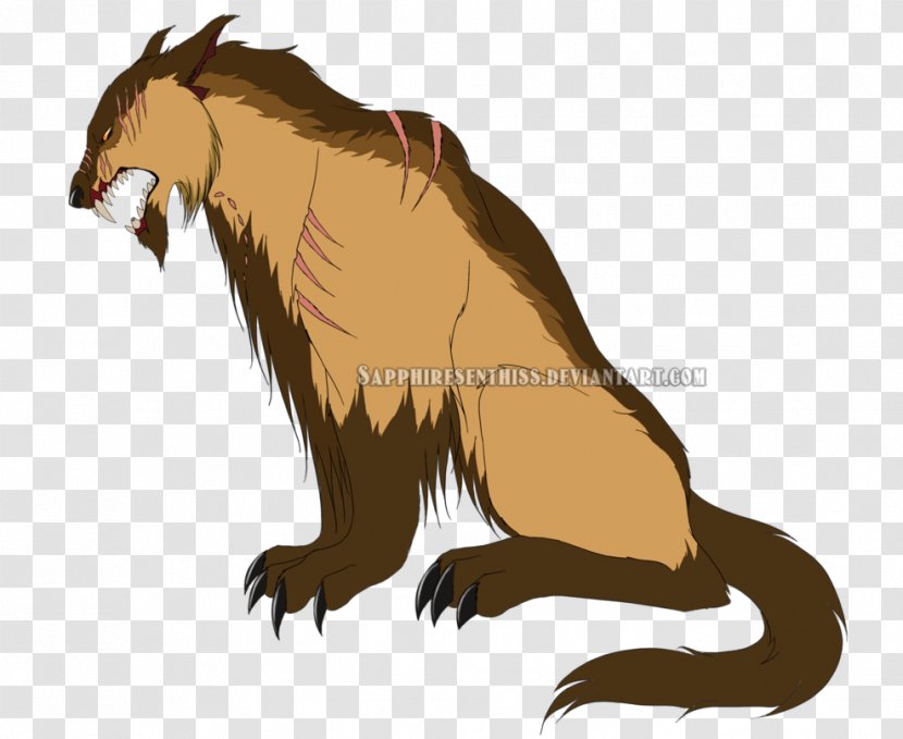 DeviantArt Cat Lion Mammal - Mustelidae - Werewolf Transparent PNG