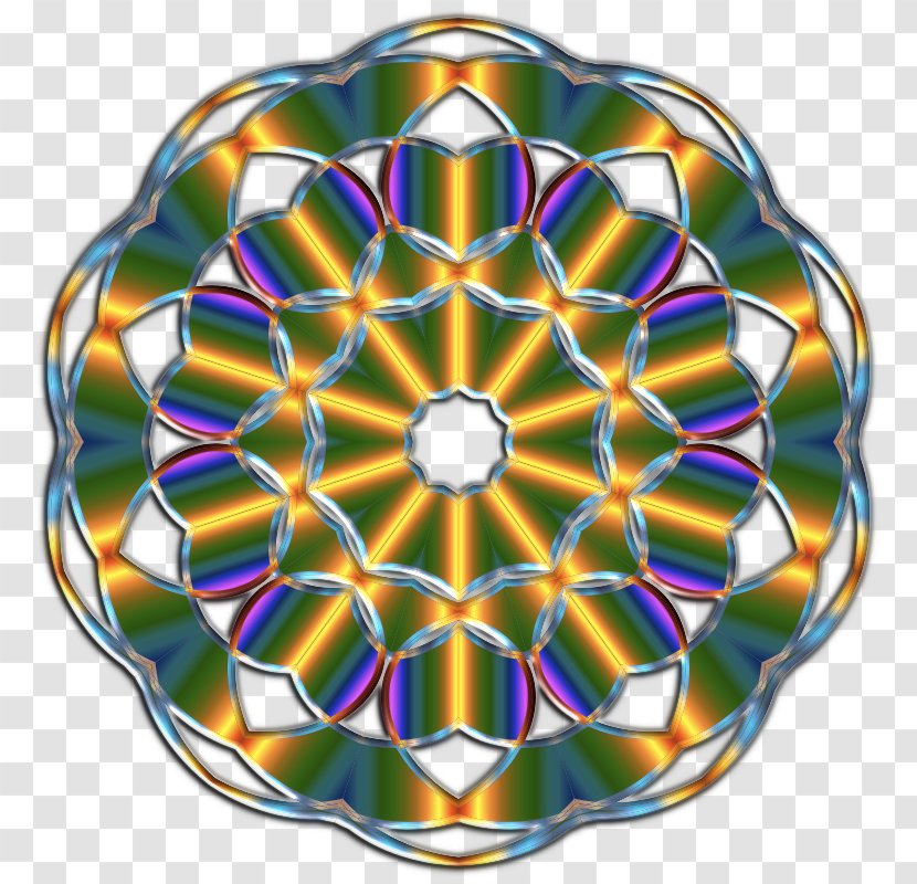 Kaleidoscope - Window - Mandala Transparent PNG