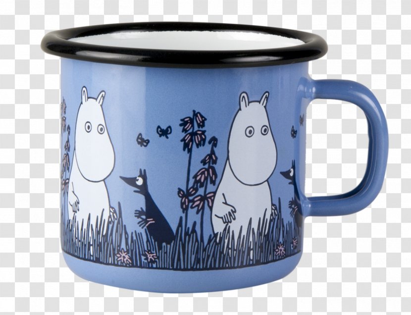 Moomintroll Little My Snufkin Moomins Mug - Ceramic Transparent PNG