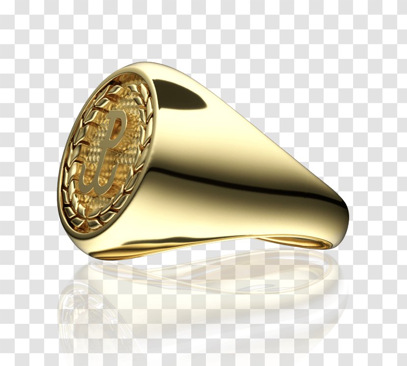 Warsaw University Of Technology Gold Chevalière Wedding Ring Silver - Politechnika Warszawska Transparent PNG