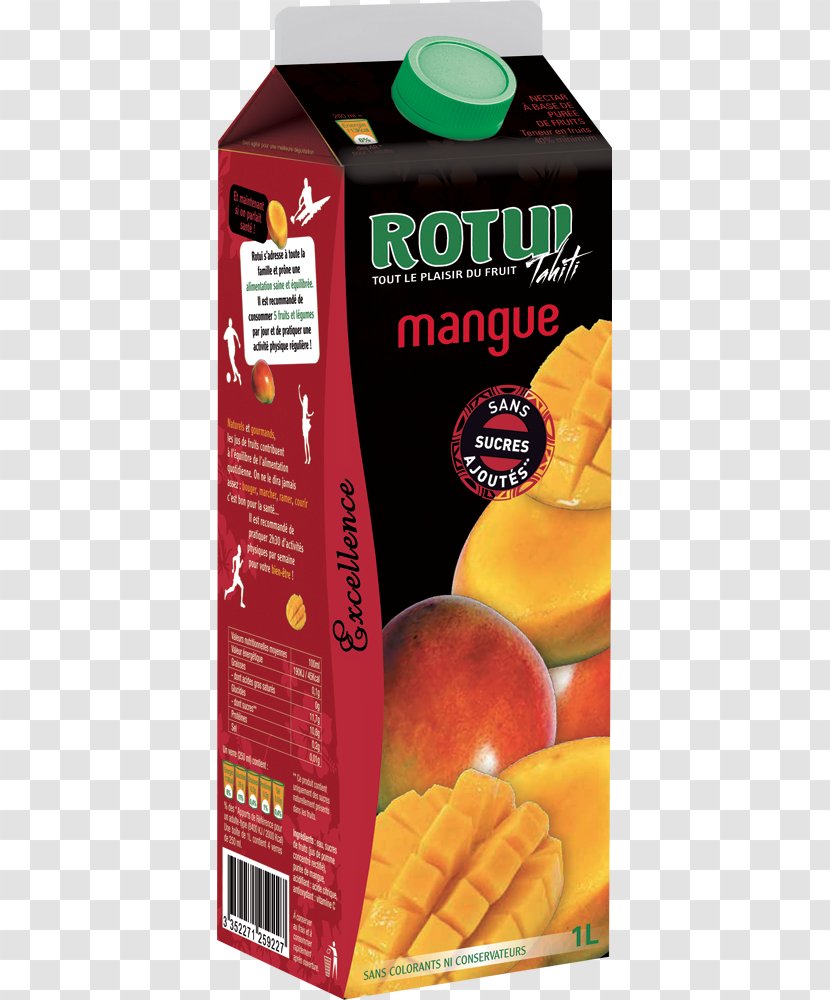 Mango Juice Food Flavor Added Sugar - Jus Mangue Transparent PNG