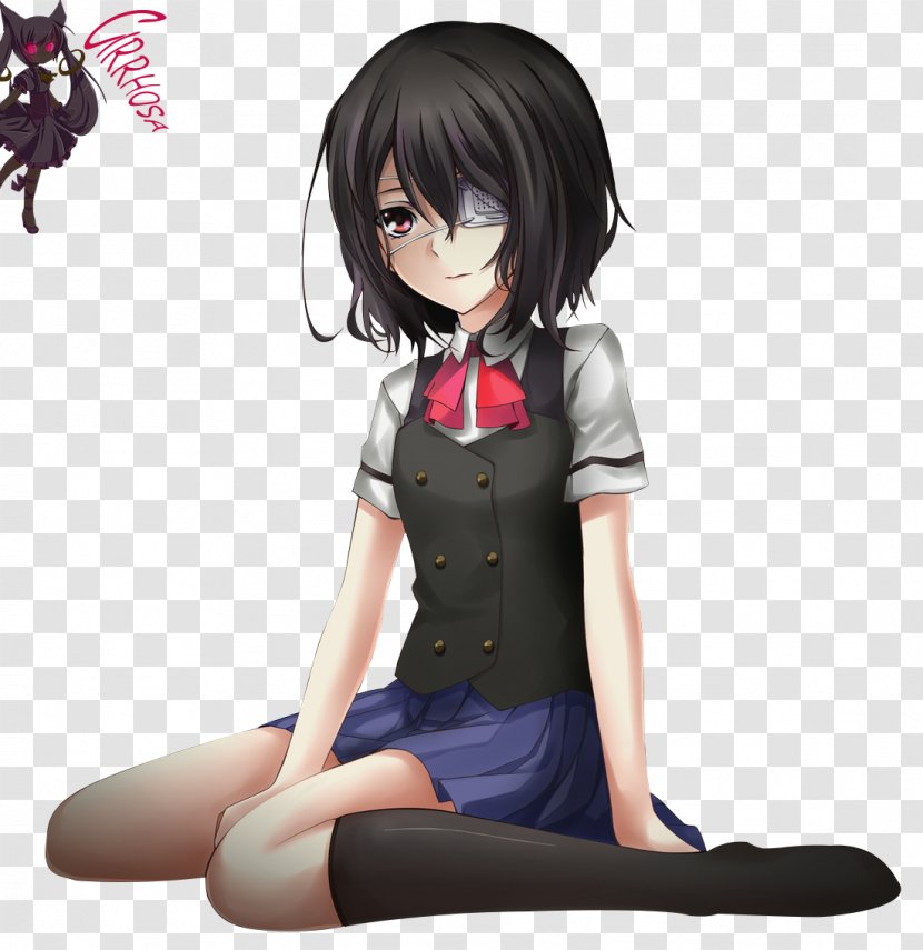 Mei Misaki Another Costume Cosplay Clothing - Silhouette Transparent PNG