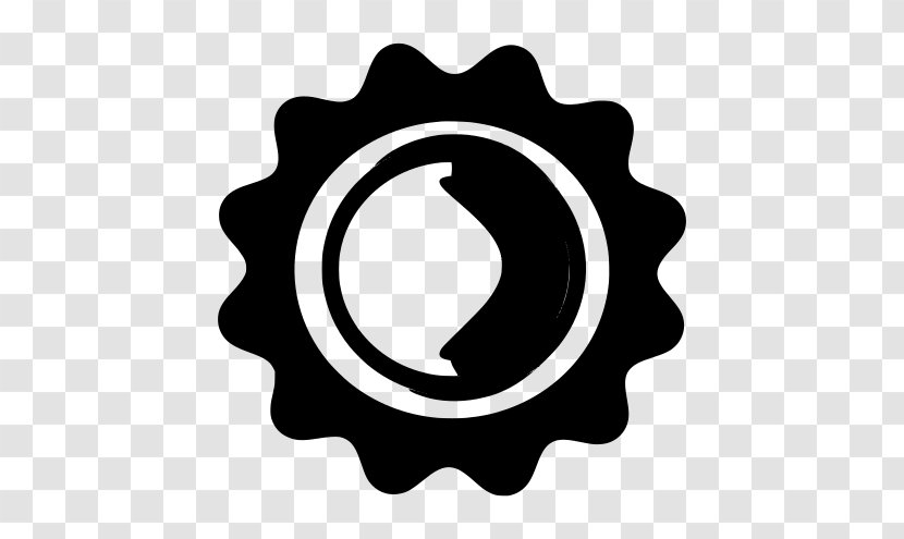 Logo Circle Symbol Emblem Label - Blackandwhite Transparent PNG