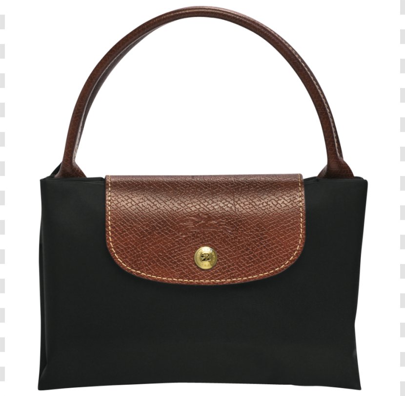 Tote Bag Pliage Leather Longchamp - Messenger Bags Transparent PNG
