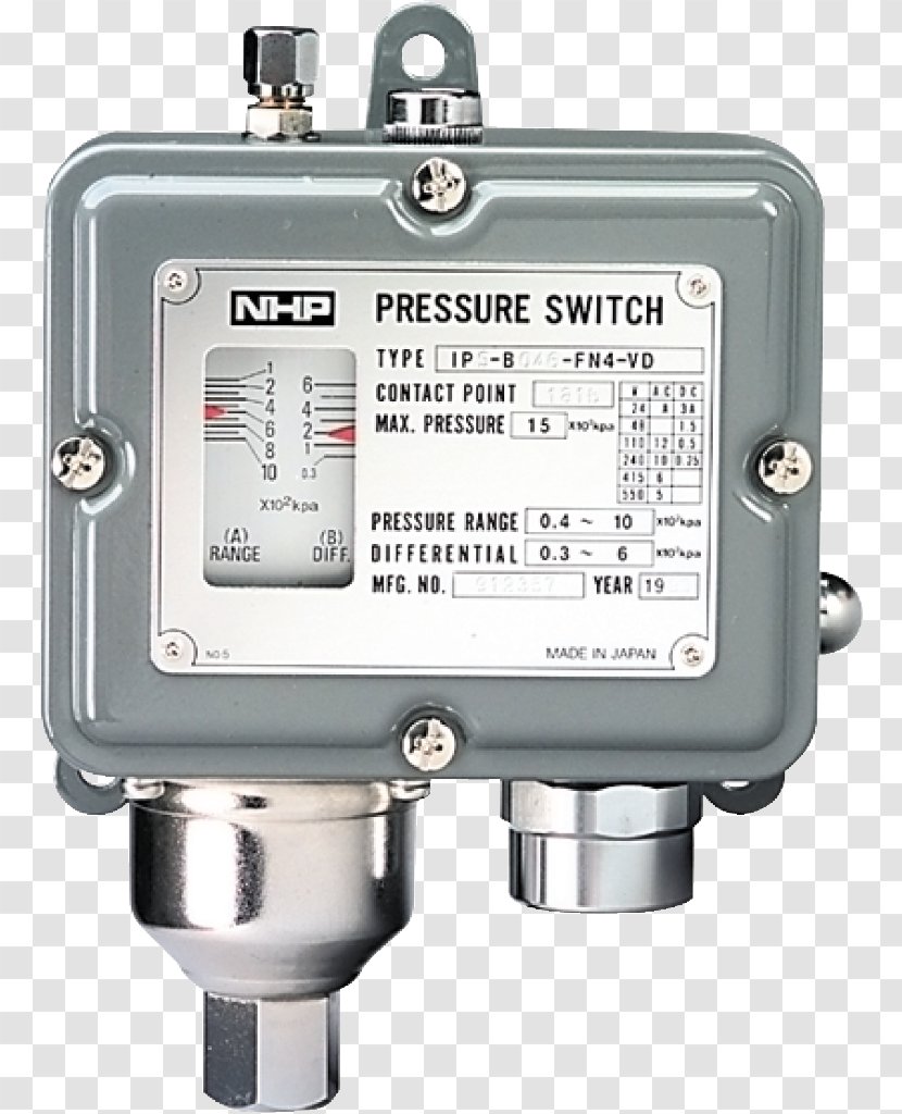 Pressure Switch Electronic Component Relay Electrical Switches - Ip Code - Engine Oil Socket Transparent PNG