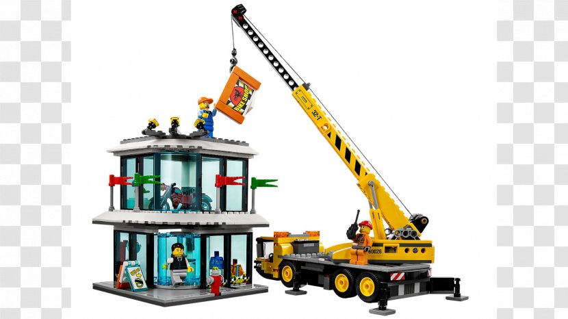 LEGO 60026 City Town Square Lego Minifigure Creator Toy - Modular Buildings Transparent PNG