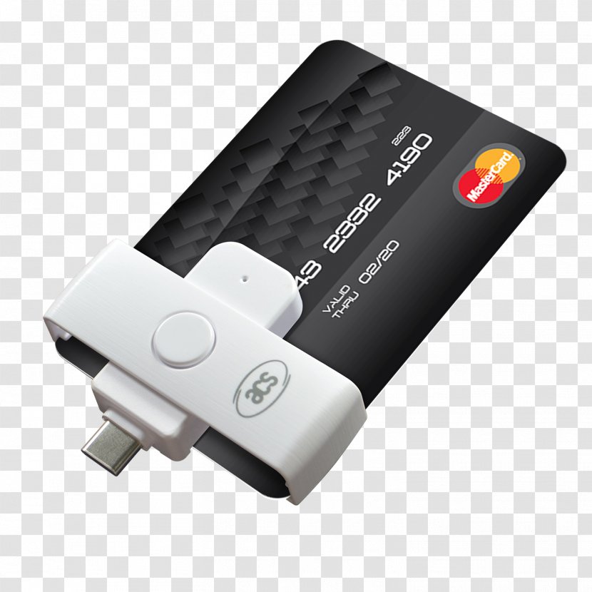 Contactless Smart Card Reader PC/SC USB - Pcsc Transparent PNG