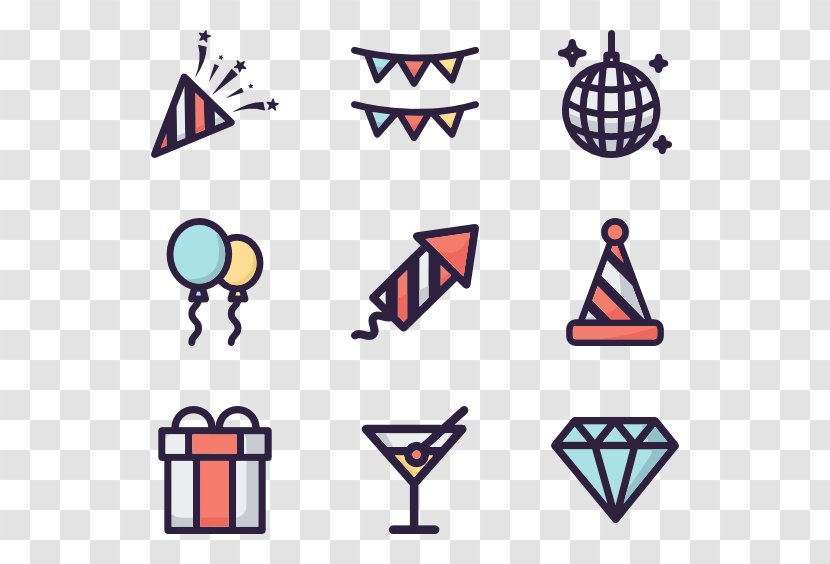 Icon Design New Year Clip Art - Party - End Transparent PNG