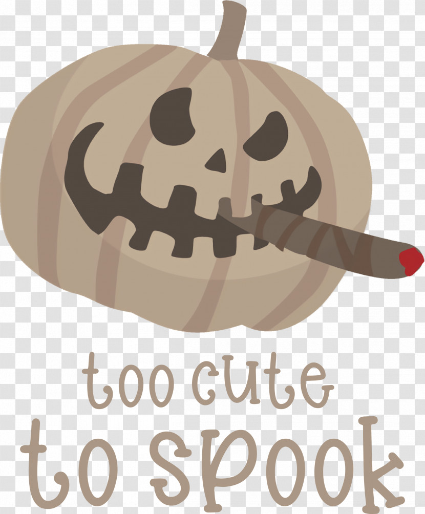 Halloween Too Cute To Spook Spook Transparent PNG