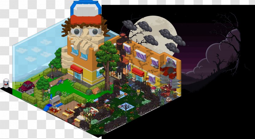 Habbo House Easter Architectural Engineering - Demogorgon Transparent PNG