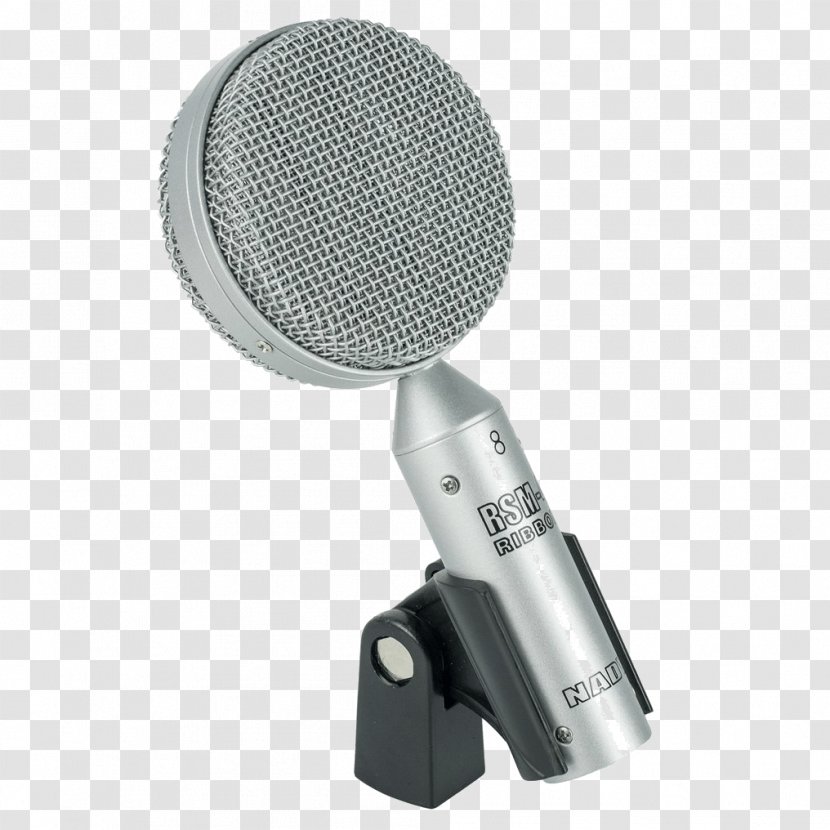Ribbon Microphone Nady Systems, Inc. Audio RSM-5 - Recording Studio - Clipart Transparent PNG