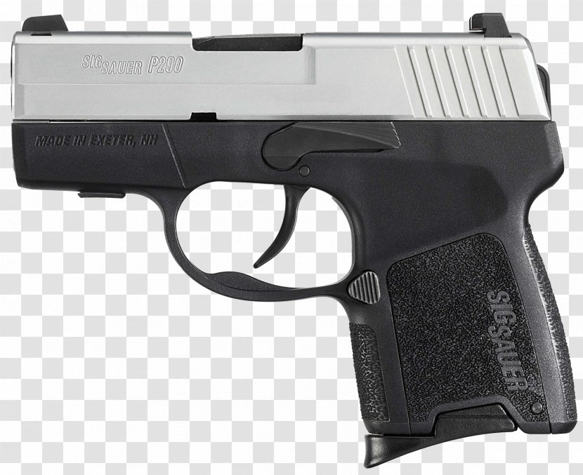 SIG Sauer P290 .380 ACP Firearm P250 - Sig Holding - Handgun Transparent PNG