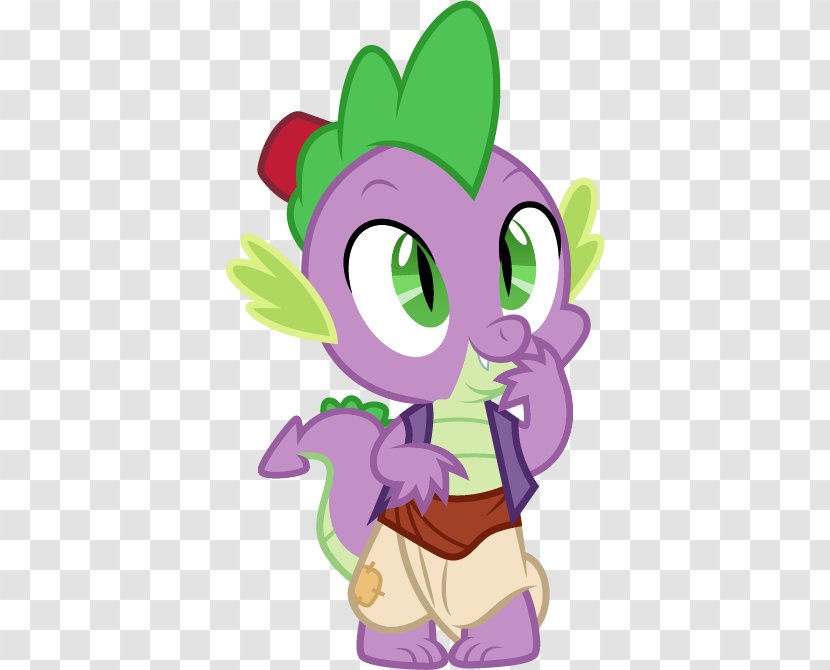 Pony Spike Rarity Rainbow Dash Applejack - Heart - Aladdin Sultan Transparent PNG