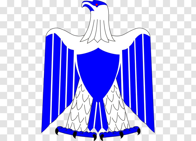 Coat Of Arms Iraq United Arab Republic Flag - Watercolor Transparent PNG