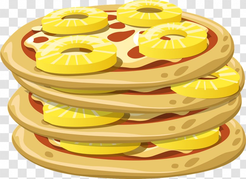 Hawaiian Pizza Italian Cuisine Bacon Ham - Tomato - Fruit Transparent PNG