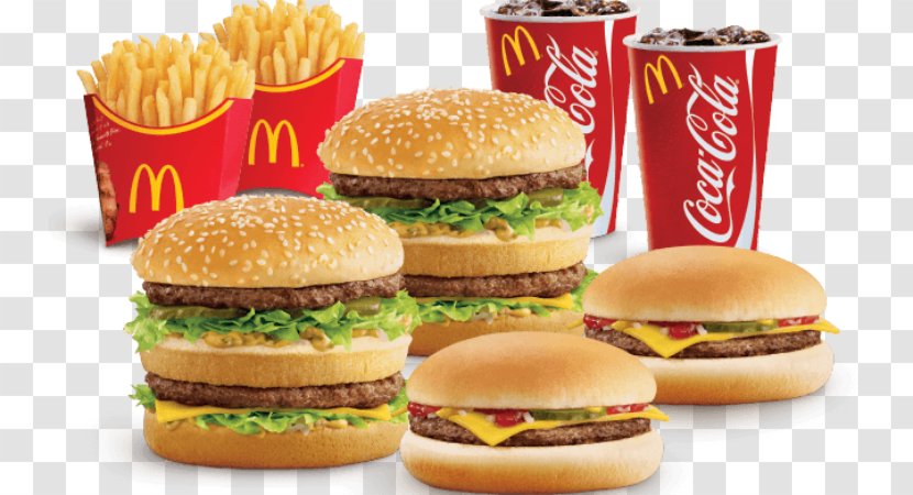 Cheeseburger McDonald's Big Mac Fast Food Breakfast Sandwich Hamburger - Restaurant - Delicious Burgers Transparent PNG