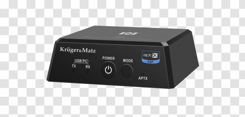 Transmitter Krüger & Matz Bluetooth A2DP Radio Receiver - Ressiiver Transparent PNG